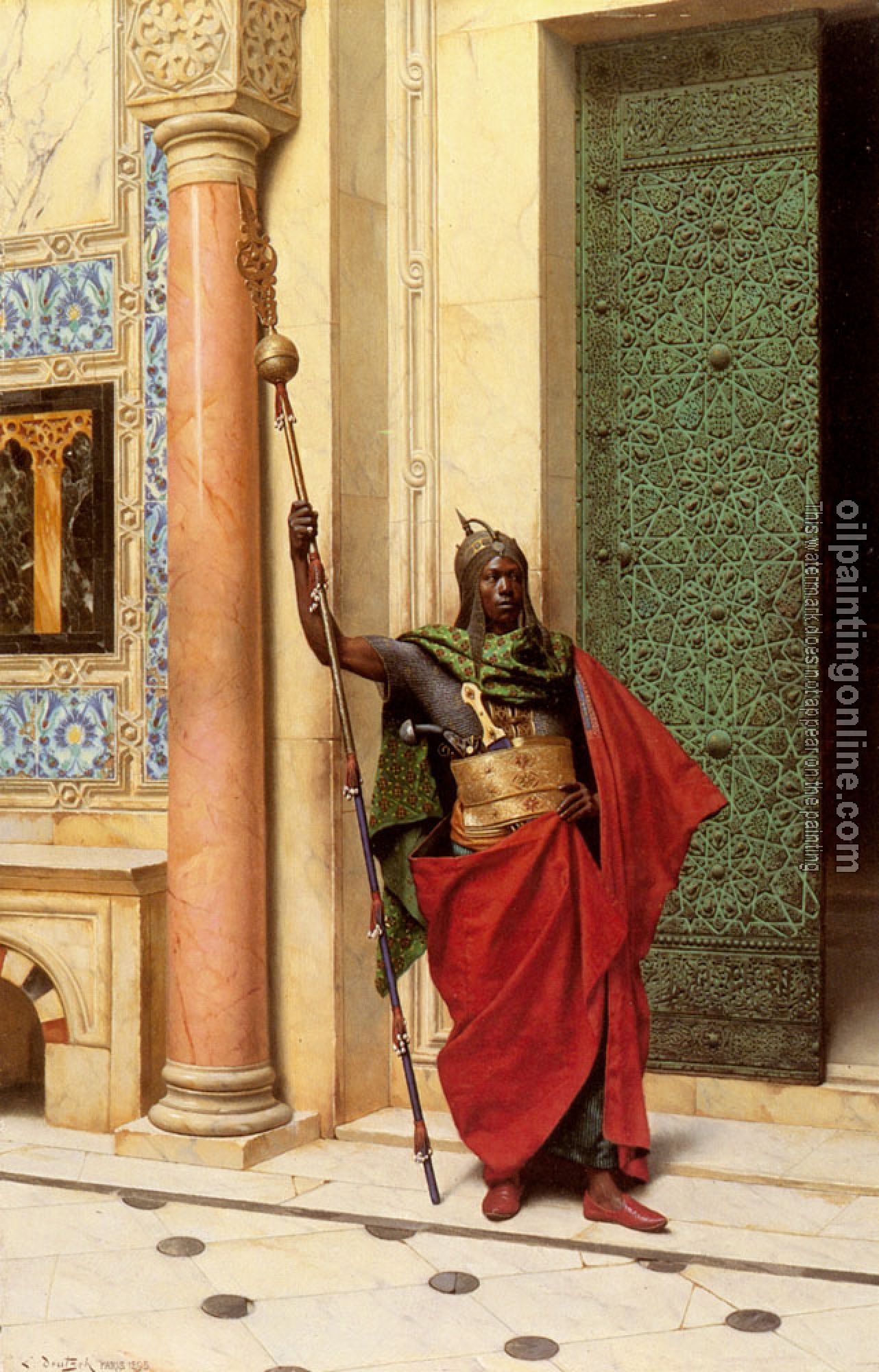 Deutsch, Ludwig - A Nubian Guard